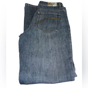 Indigo Palms jeans straight leg button/zip closure 5 pockets size 8S waist 29